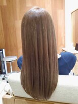 ヘアリゾート粋 リマ 銀座店(lima)&nbsp;ミルクティベージュ/ストレートロング