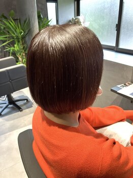 plaisirの写真/マンツーマンで頭皮悩みも解決！野々市の隠れ家的サロンで叶える美発色&オーガニックカラー☆