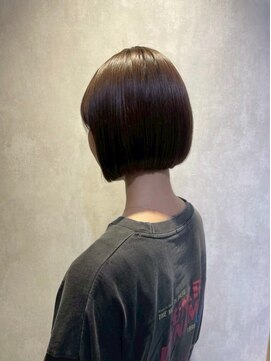 髪質改善/顔周りレイヤーカット/グレージュ[千葉/千葉駅]