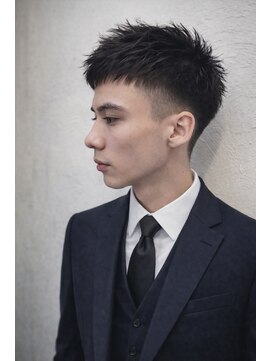 ベル 銀座5丁目店(Belle) 《スーツ仕事でもカッコいい》/シャドウパー/ベリーショート