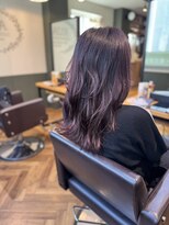 アイノア ルアナ 青山(AInoa RUANA)&nbsp;ピンクラベンダーカラー【髪質改善/縮毛矯正/トリートメント】