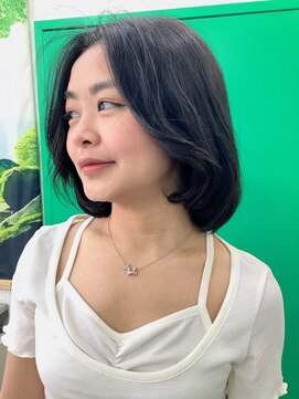 のあともあ 韓国風ボブ