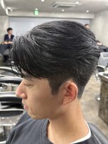 ニコ トウキョウ ロジック(nico TOKYO Logic)&nbsp;メンズセンターパートニュアンスパーマフェザーパーマ