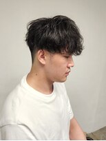 ニアウ 伊勢崎連取店(Niau)&nbsp;MEN’S HAIR/サーフカール/刈り上げセンターパート/伊勢崎