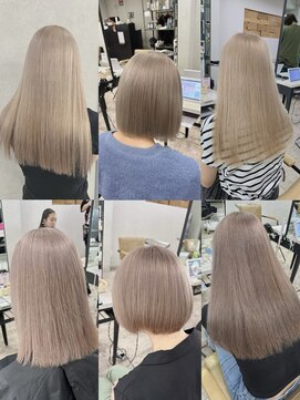 ジーナ 渋谷本店(Zina) 髪質改善*ミルクティーベージュ特集*【Zina渋谷本店】