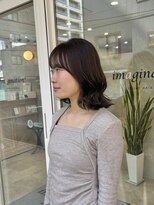 コレル(KORELLE) 透明感グレージュ外ハネボブ