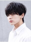 コンマバング/ナチュラルセンターパート韓国ニュアンスパーマ