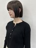 似合わせカット＋炭酸シャンプーor美容ヘアパック　￥6,380