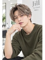 ジル バイ ジゼル 博多店(JILL by GiseL) men'sカット/センターパート/マッシュ/ニュアンスパーマ
