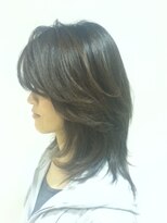 ヘアメイク ケイ(hair make KEI) かっこいいレイヤーミディ