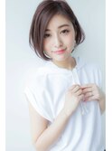 洗練された大人可愛い×ナチュラル小顔ボブ