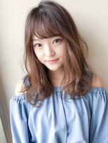 アグ ヘアー ティサーク 調布店(Agu hair ttysark) 大人かわいい無造作ウェーブ・グレージュ