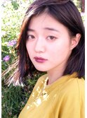 【LOJE】風に揺られるモードヘア。大人ボブ。