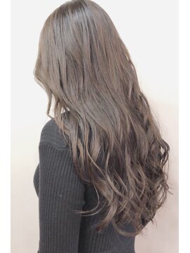 レセ 新松戸deux店(Laissez) ブリーチなしブルージュカラー【レセ新松戸駅前店】