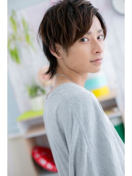 ヘアアンドビューティー ミック(Hair & Beauty miq) 小頭に見せる◎ナチュラルマッシュウルフa