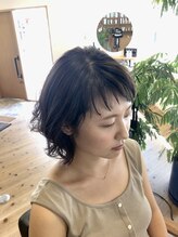 ヴィヴォア(VIVOA) 涼しめバング×アッシュカラー