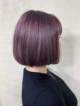 アンク クロス 新宿店(ANKHCROSS) 《ankhcross 渡邊 悠耶》ラベンダーパープル☆