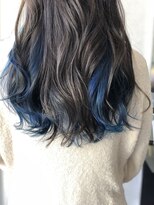 ヘアサロン サップ(HAIR SALON SAPE) インナーカラーブルーアッシュ