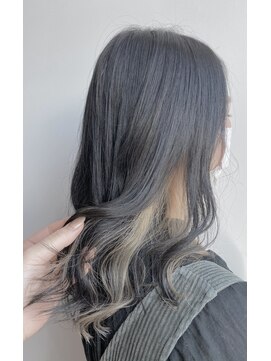 アーツヘアー JR上熊本駅店(ARTS@HAIR) スモーキーベージュ★イヤリングカラー