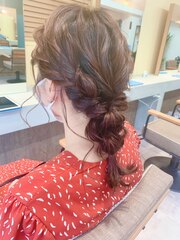 お呼ばれヘアセット