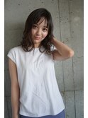 branch ヘアー　イルミナカラー×ミディアムボブ