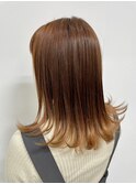 オレンジグラデーション