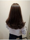 デジタルパーマでふんわりパーマ