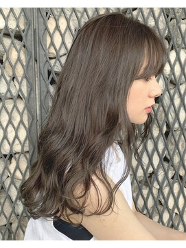 アクアオモテサンドウ(ACQUA omotesando) オリーブグレージュ/暗め/透明感カラー/髪質改善トリートメント