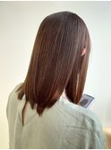 20代30代40代髪質改善カラーアッシュベージュ艶感ロブヘアー