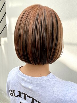 マジコ 下北沢本店(Magico) ダブルカラーオレンジベージュカラーケアブリーチ韓国ハイトーン