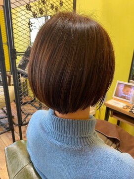 アングル(angle) [angle/西新駅]モテ髪ショートボブ