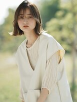 ミューシェレゴ(meauche...lego)&nbsp;大人可愛い　切りっぱなしボブ