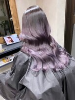 サニー 渋谷(SUNNY)&nbsp;バレイヤージュショコラアッシュハイライトグレージュカラー