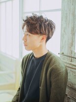 アカサ(A.casa) ツーブロックマッシュ/20代/30代/40代/50代/西阿知/イオン倉敷