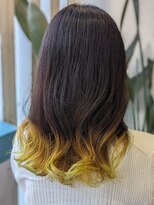 アン(Hair make un)&nbsp;裾カラー