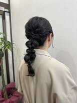 ラビス クローバー(Lovis clover)&nbsp;『ゆうあ』編みおろし♪♪/【熊谷/ヘアセット】