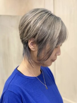 ヘアーリゾートガーデン 南林間店(Hair Resort Garden) 春夏らしいミルクティー×ルーツカラー/ウルフ/ニュアンスカラー