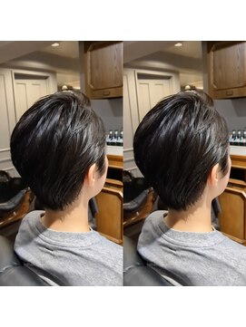 サロンドエー(SALON DE A) クール系ベリーショート。【港南台駅/本郷台駅/洋光台駅】