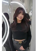 ガガ 心斎橋(GAGA)&nbsp;韓国/ハイトーンカラー/ワンホンヘア/レイヤーカット/髪質改善