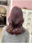 【kumu】ロングレイヤー/ピンクカラー/栄/名古屋