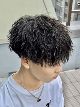 リベル(LIBER) メンズカット×縦落ちツイストスパイラル