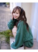 プルエクステでアレンジスタイル