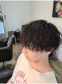 メンズパーマ~波巻きパーマ~