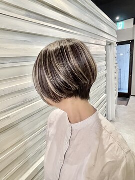 エール(a:le) 白髪活かしハイライト