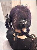 ドーナツヘア【クランソア】ヘアメ/ヘアセット/心斎橋ヘアメ