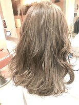 ネオリーブサイン 大森店(Neolive sign) ブリーチなしダブルカラー　ミルクティーベージュ