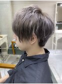 アッシュグレージュカラー　ダークアッシュカラー
