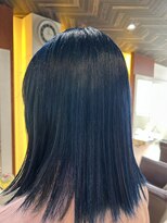 クラップス ヘアデザイン(CLapS hair design) ブルーブラック