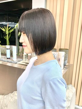 ロンドシエル 横浜(Lond ciel) ボブ+ダークグレー