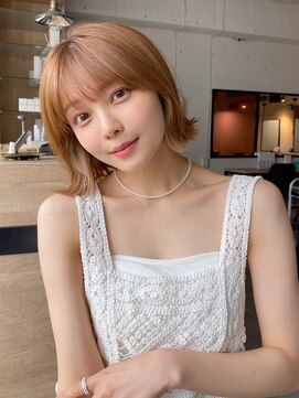 エトラ 渋谷店(etora) 前髪 外ハネボブ ワイドバング イメチェン 美髪"